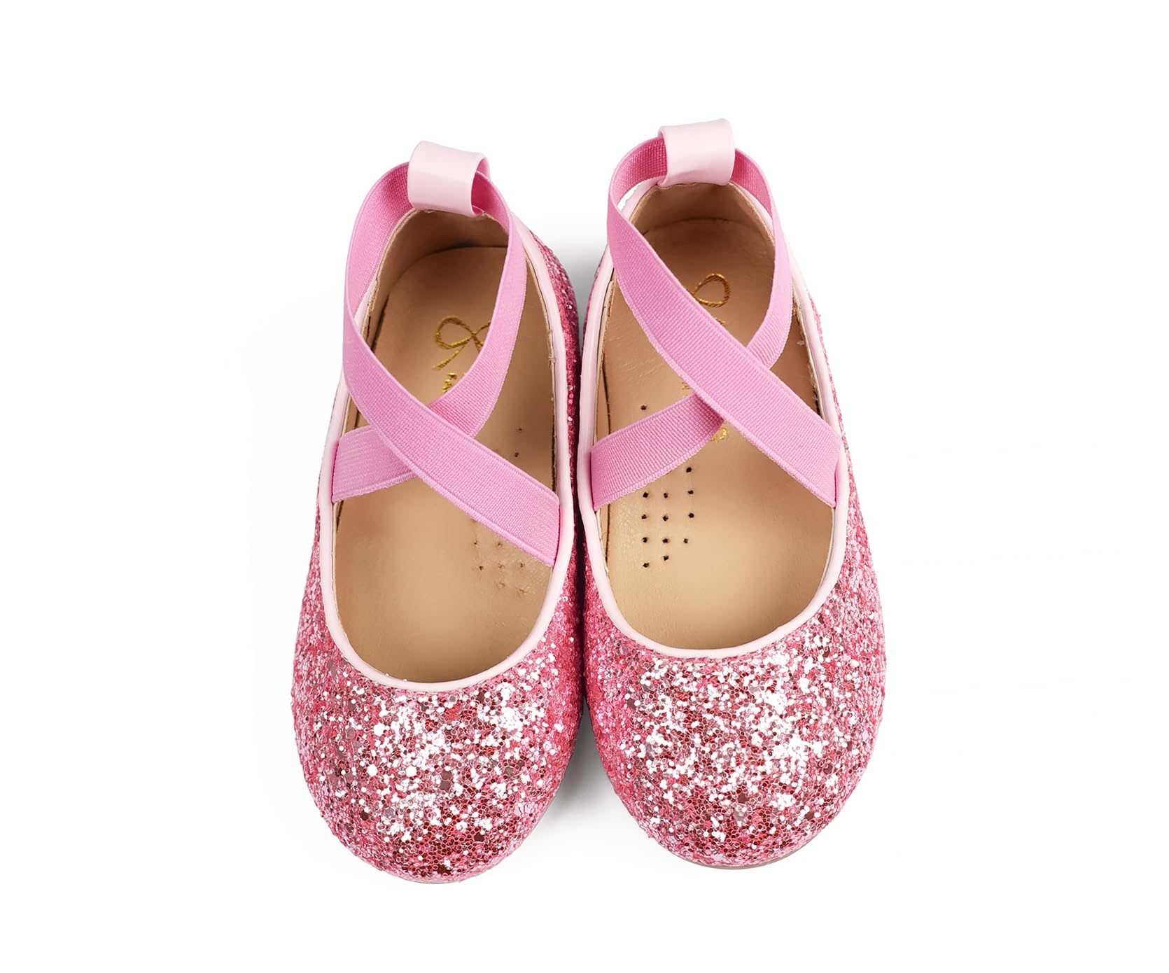 Chaussures de Princesse pour Filles avec Paillettes Scintillantes pour Fêtes, Anniversaires
