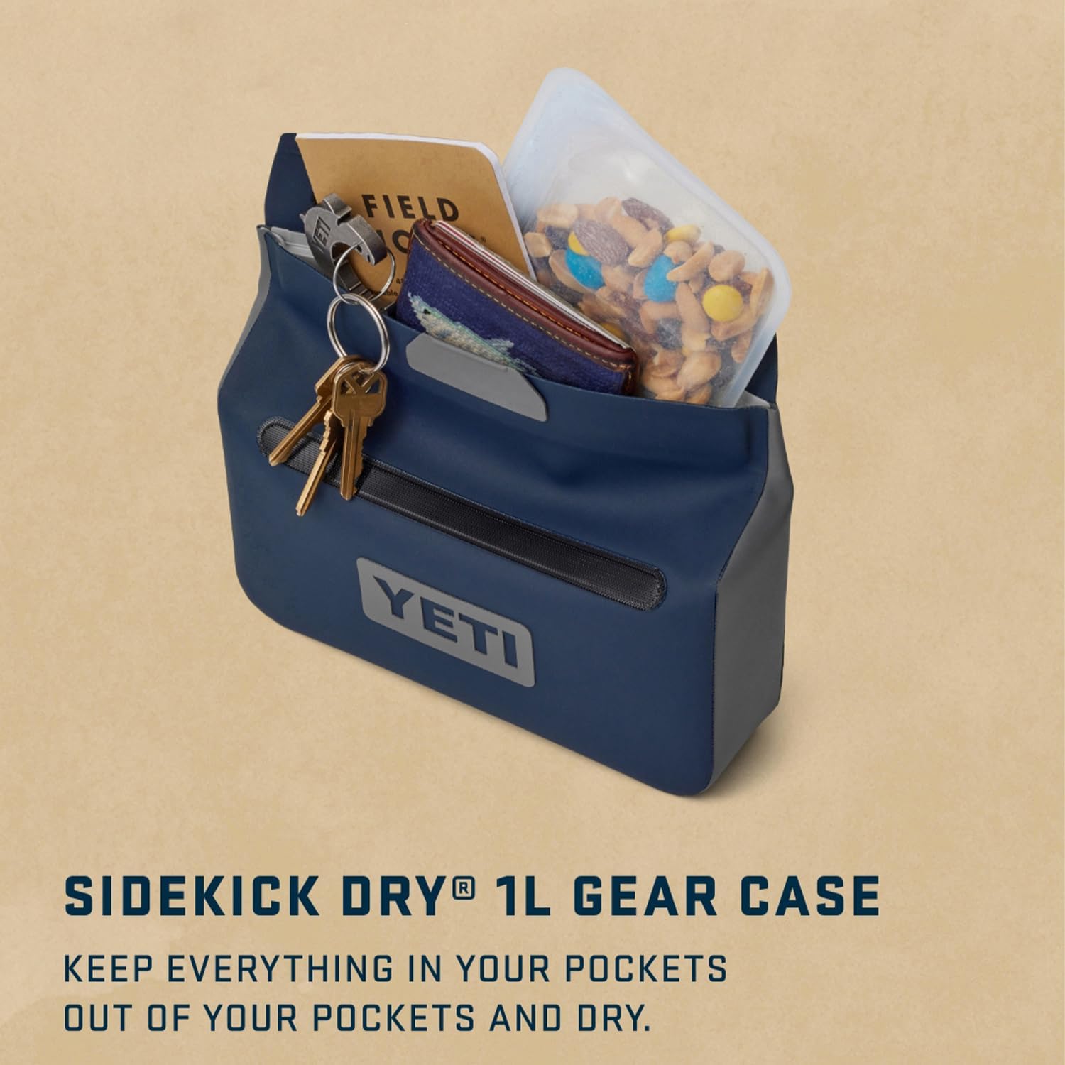 YETI Sidekick Dry 1L Gear Case, Rescue Red image 4