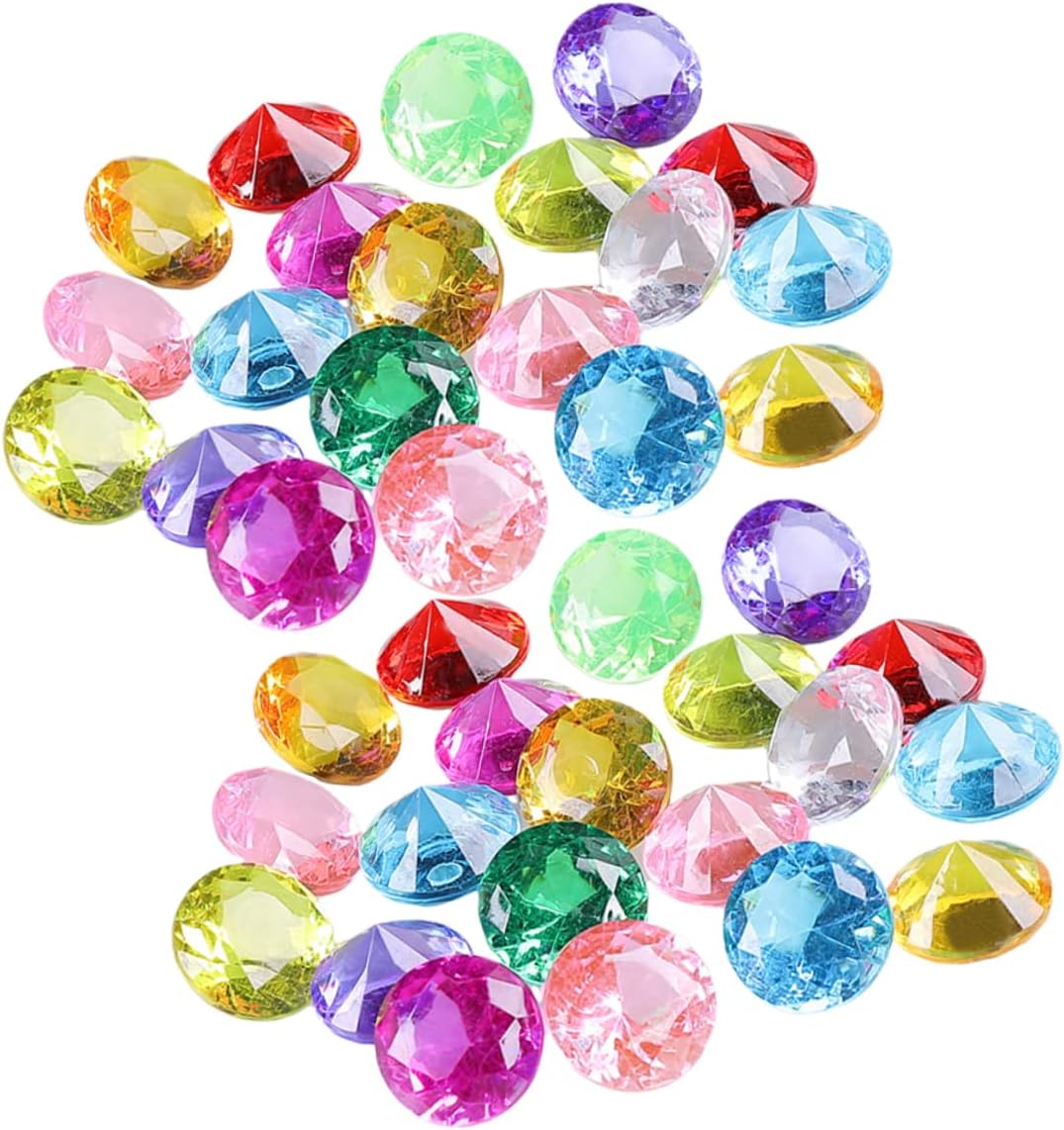 ifundom 60pcs Jewel Toy Pool Dive Jewels Gem Toy for Pool