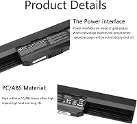 CRLYLC A32-K53 Laptop Akkumulátor 4400mAh 11.1V - ASUS K53 K53E X53 X54 A43 A53 Sorozatú Notebookokhoz - 6 Cellás Csereakku 5