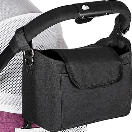 ELEGX [Upgrade] Foldable 3 in 1 Pet Stroller, Stroller, Hand Carrier, Car seat Travel, Plenty of Room, Top Entry, with Breathable Mesh, Safety Tether, Compact and Portable for Medium Size Dogs/Cats