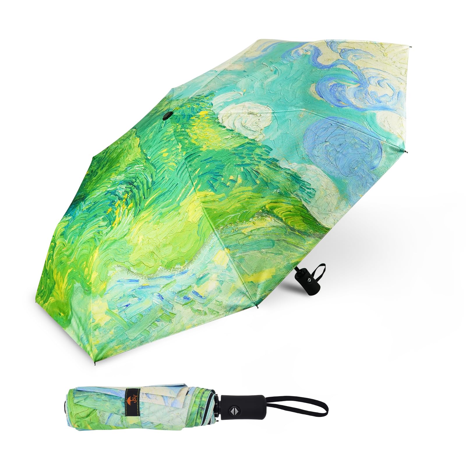 SY COMPACT Travel Umbrella Windproof Automatic Unbreakable -Factory Direct High Cost-effective Umbrella — view 24