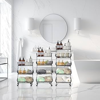 Amazon｜ONEDONE キッチンワゴン キャスター付き ワゴン