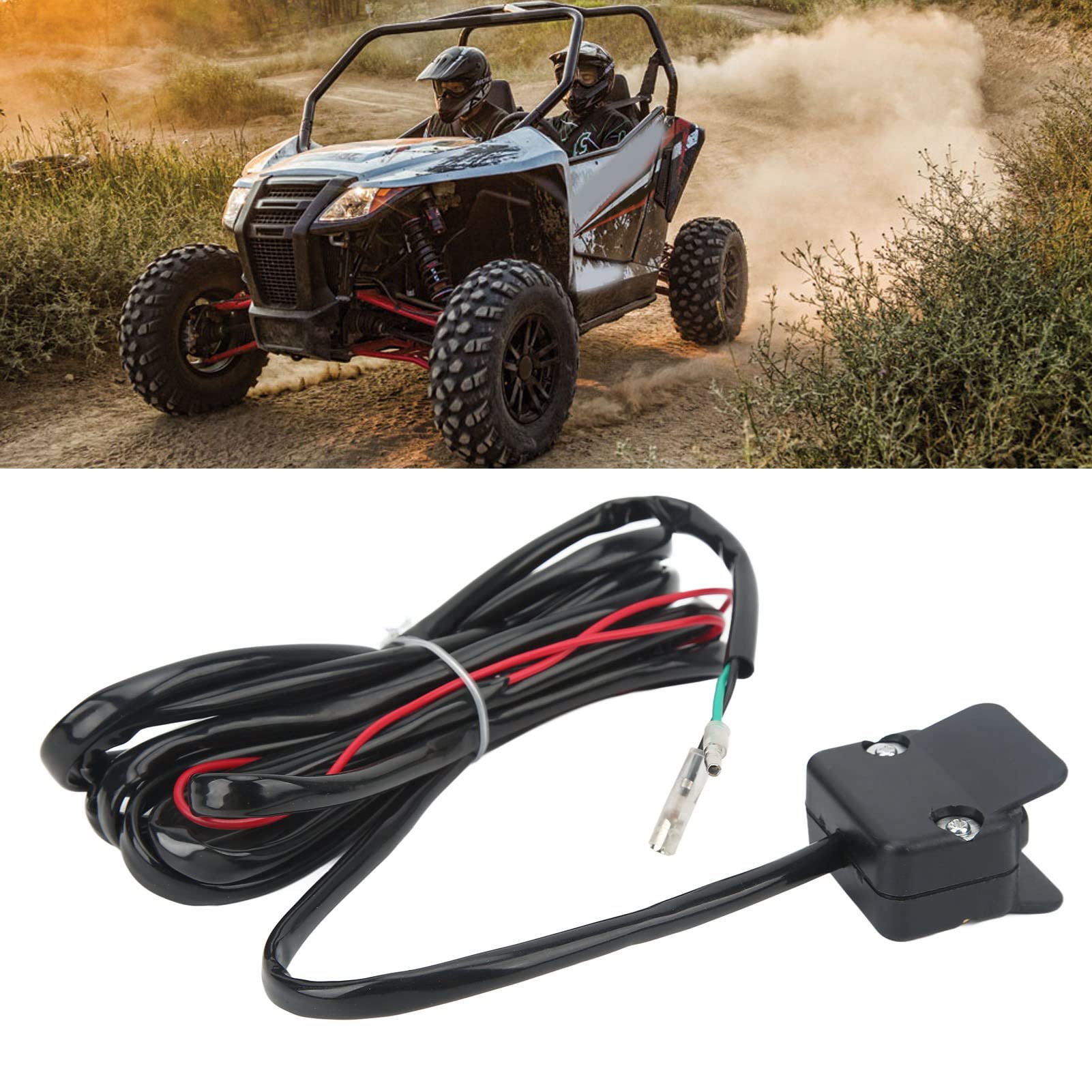 Kit Interruttore per Argano ATV, Linea di Controllo Supporto Manubrio 3 Metri