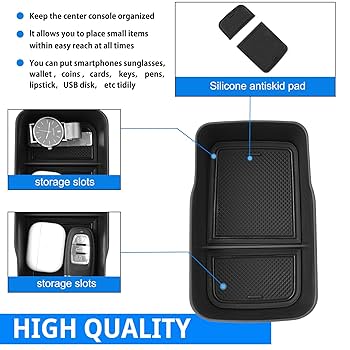 BIBIBO Mittelkonsole Organizer - Für Jeep Avenger 2023-2025, ABS Kunststoff Aufbewahrung