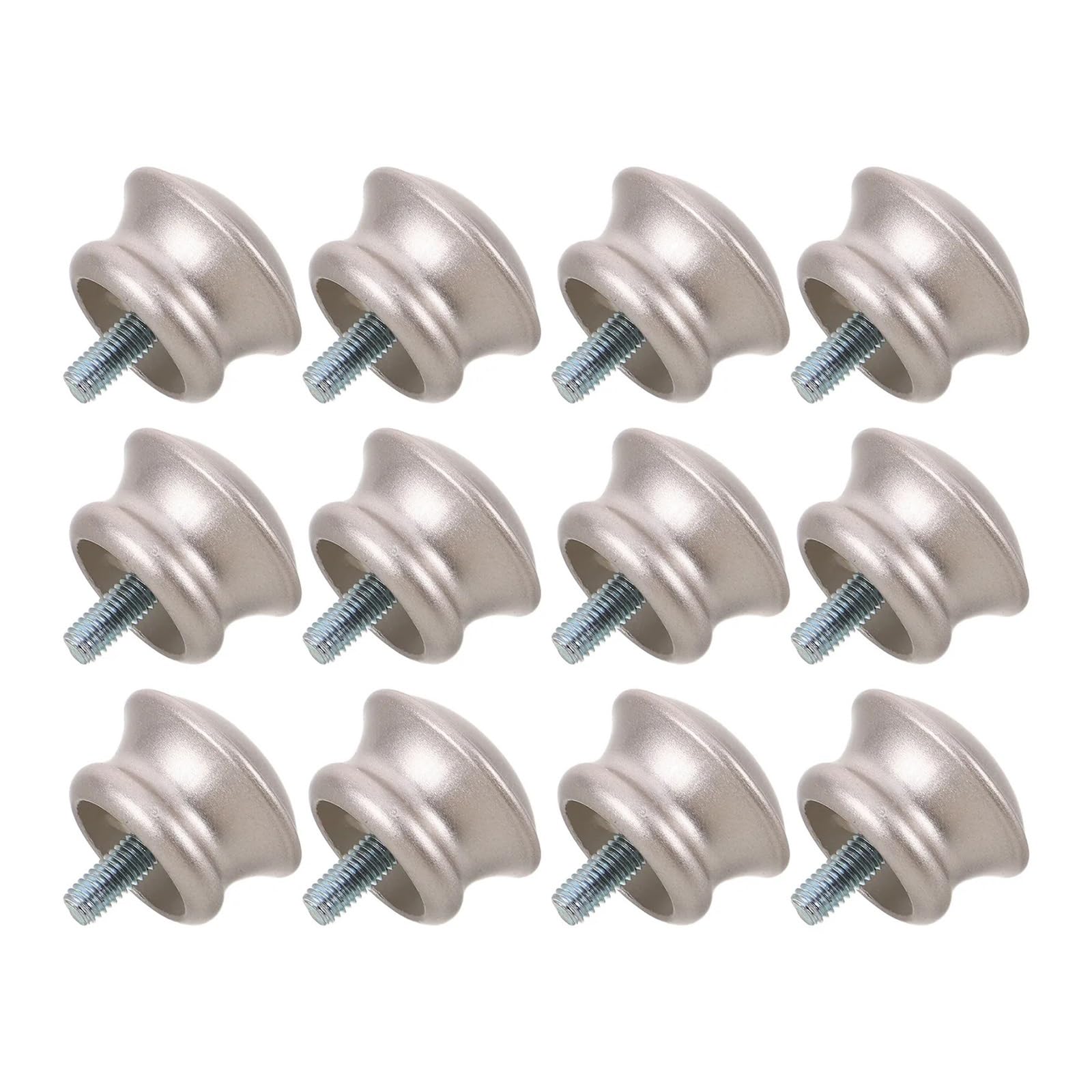 Xavren Curtain Rod Finial Screw 2pcs Curtain Rod End Caps Decorative For Window Drapes Hardware Finials 16Mm Diameter Modern Style Pole Toppers for Drapery Poles