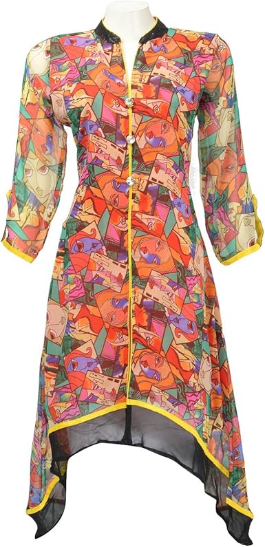 georgette kurti amazon