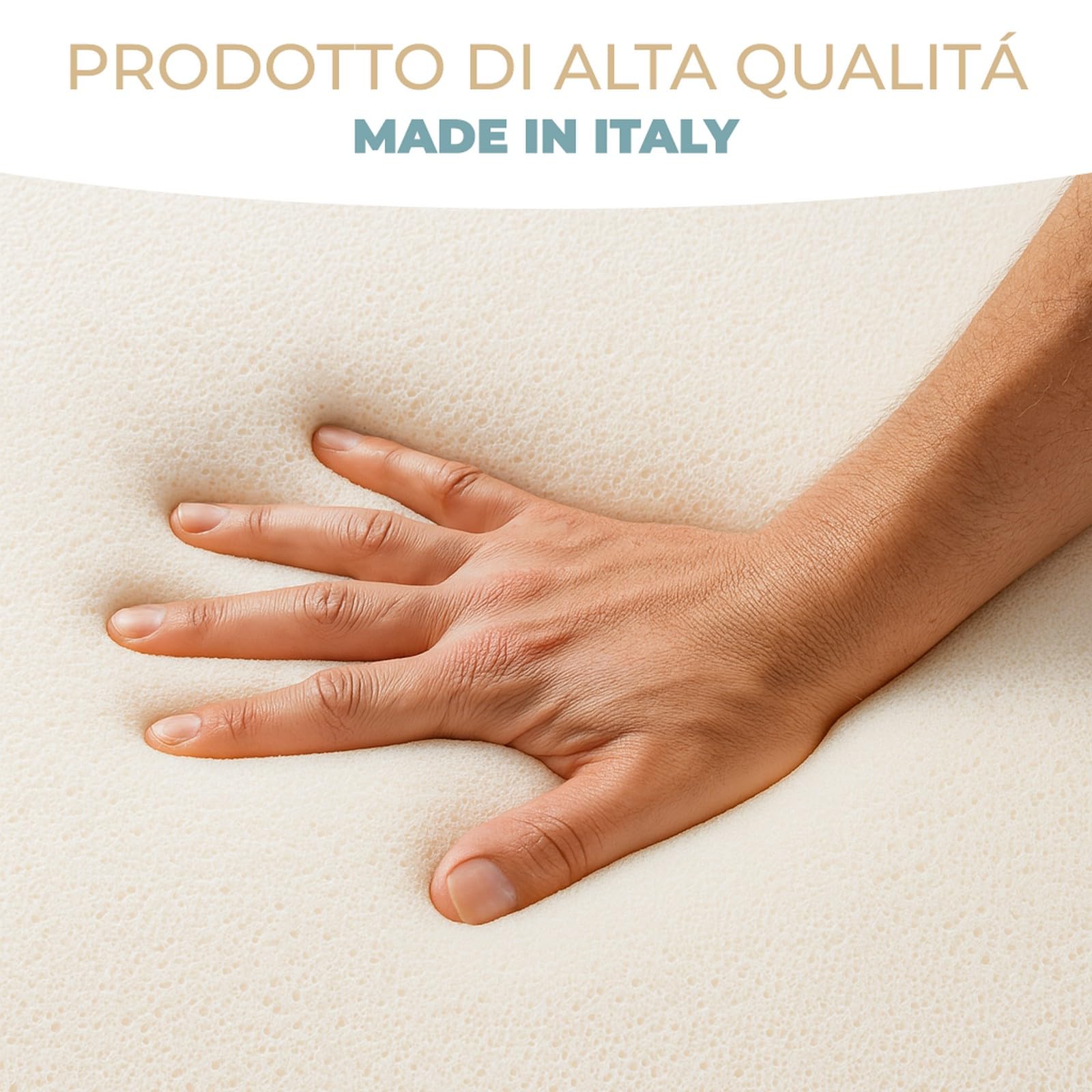 PARAMAISON Gommapiuma per Imbottitura in Poliuretano Espanso | Densità 18, 25 o 30 | Lastra 100x200 cm | Spessore 2–12 cm | Spugna per Cuscini, Divani e Sedute