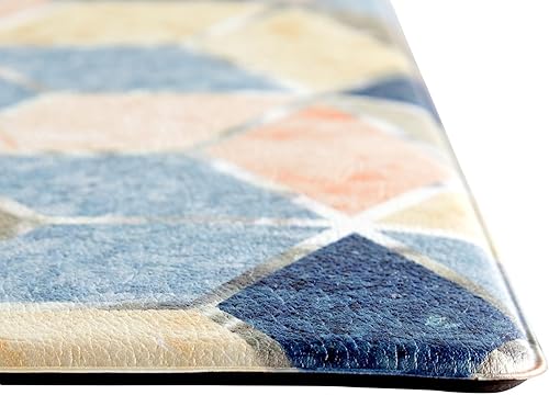 Miniatura 4 de Juvale Alfombrillas acolchadas antifatiga en patrón de diamante, 2 tamaños (juego de 2 piezas)