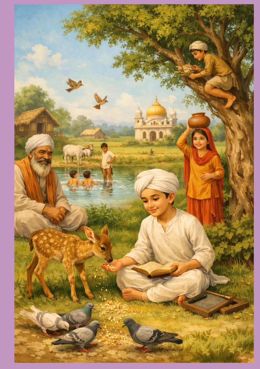 Guru Nanak: The Child of Hidden Light: Part One — The Silent Wonder of Talwandi and the Early Signs of a Soul Claimed by the Divine