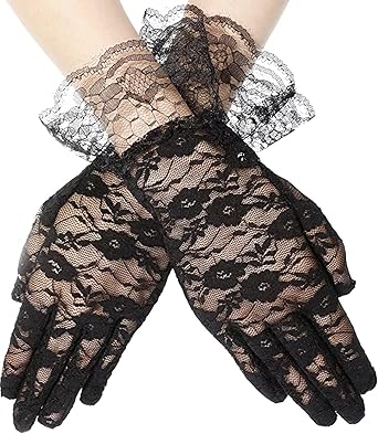Women Gloves for for Wedding, Tea Party, Cosplay, Costume