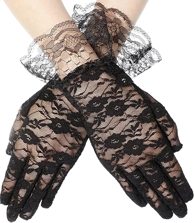 Women Gloves for for Wedding, Tea Party, Cosplay, Costume
