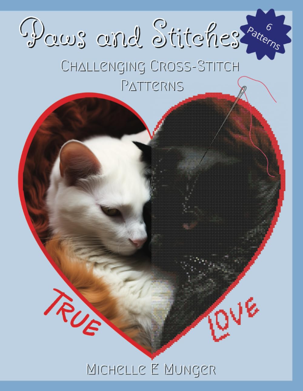 Paws and Stitches: Challenging Cross-Stitch Patterns
