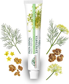 Corpore Sano Fresh Protection Toothpaste-Myrrh,Propolis & Fennel-Imported from Spain-75 ml/2.5 fl oz