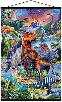 Amazon.com: Scorpio Posters Dinosaurs by Jenny Newland Art Poster