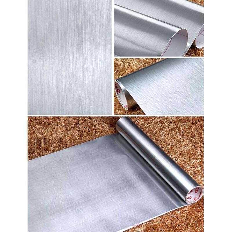 壁パネルの壁紙ウォールステッカー壁画 現代の高級メタリックゴールドシルバー箔壁紙キッチンキャビネットウォールペーパーロールポリ塩化ビニールの自己接着防水 Color Silver Dimensions 0 6x2 5m 110yloroos Godawaripowerispat Com 壁パネルの壁紙ウォールステッカー壁画 現代の高級メタリックゴールドシルバー箔壁紙キッチンキャビネットウォールペーパーロールポリ塩化ビニールの自己接着防水 Color Silver Dimensions 0 6x2 5m 110yloroos Godawaripowerispat Com