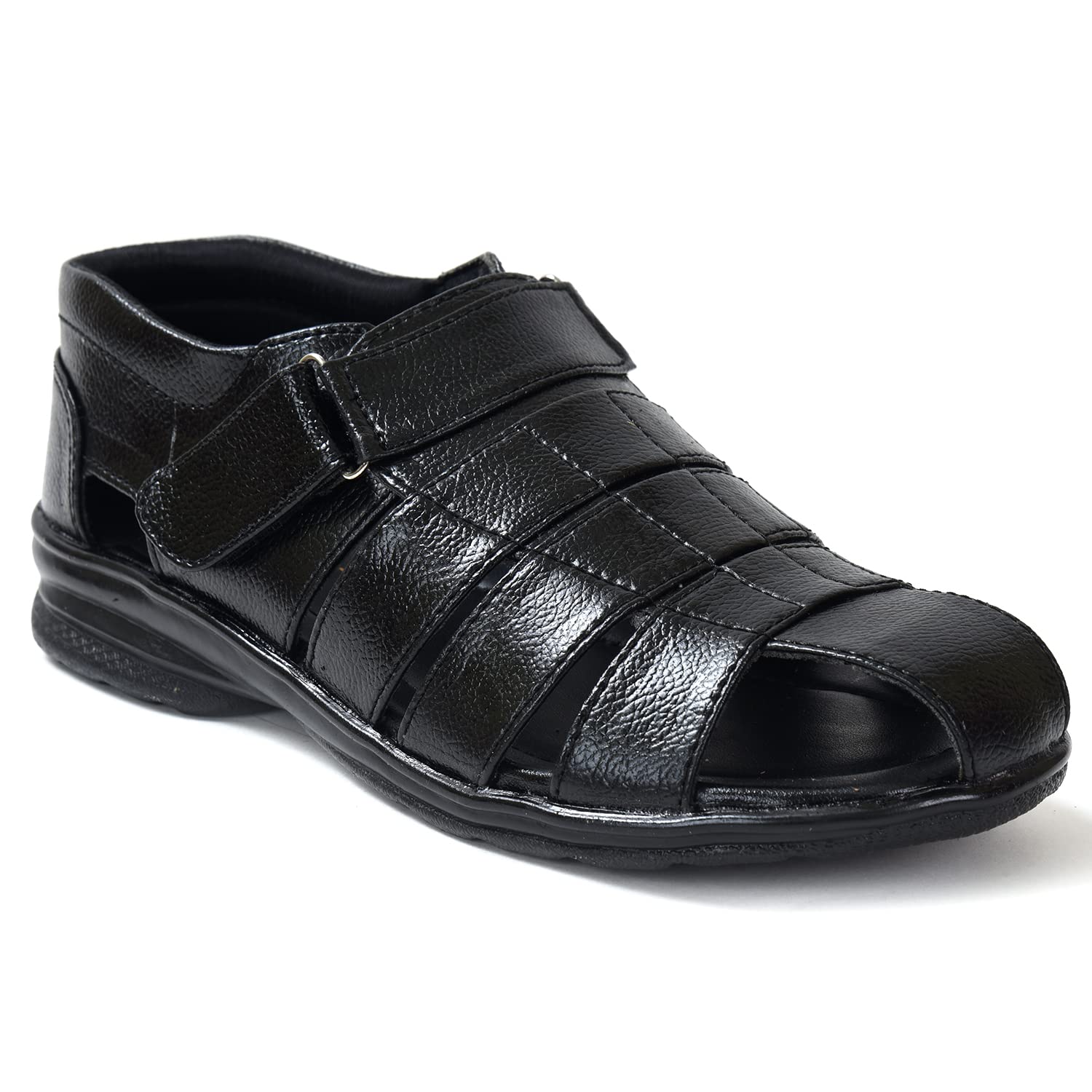 Men Black Casual Sandal-image-26