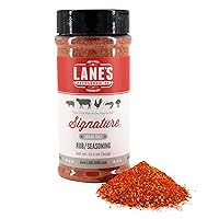Vista 1 de Lane's Signature BBQ Seasoning Rub, condimentos y masajes para barbacoa totalmente naturales, perfecto para carne de res, carne, pollo y cerdo