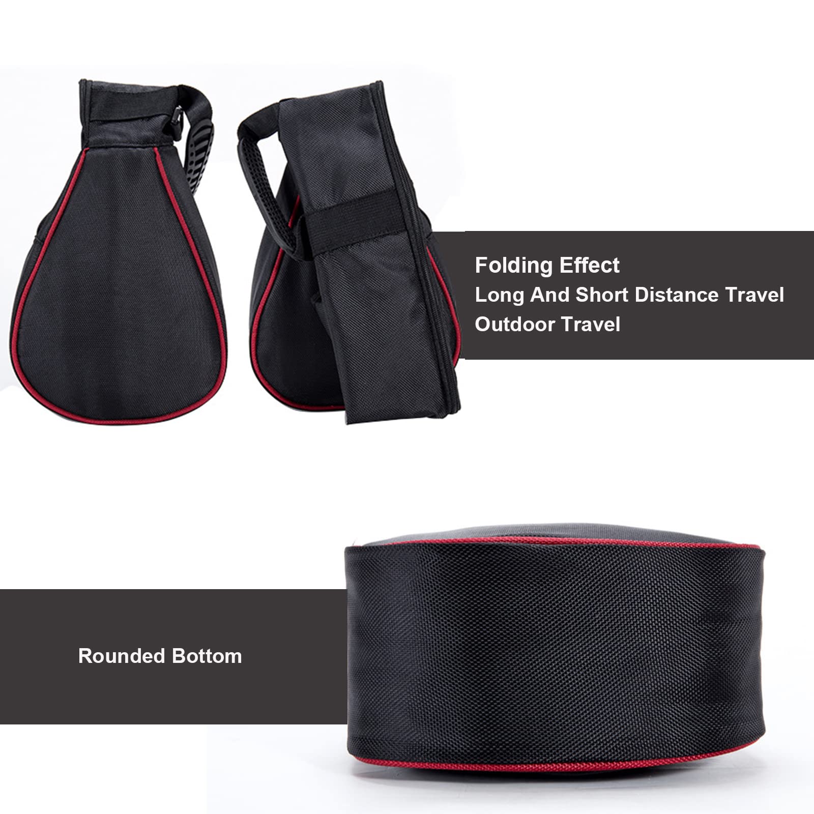 Borsa da Golf per Pistola da Golf in Nylon Impermeabile Borsa da Golf Protettiva per Mazze da Golf da 2~3 Pezzi Borsa da Golf Leggera Pieghevole