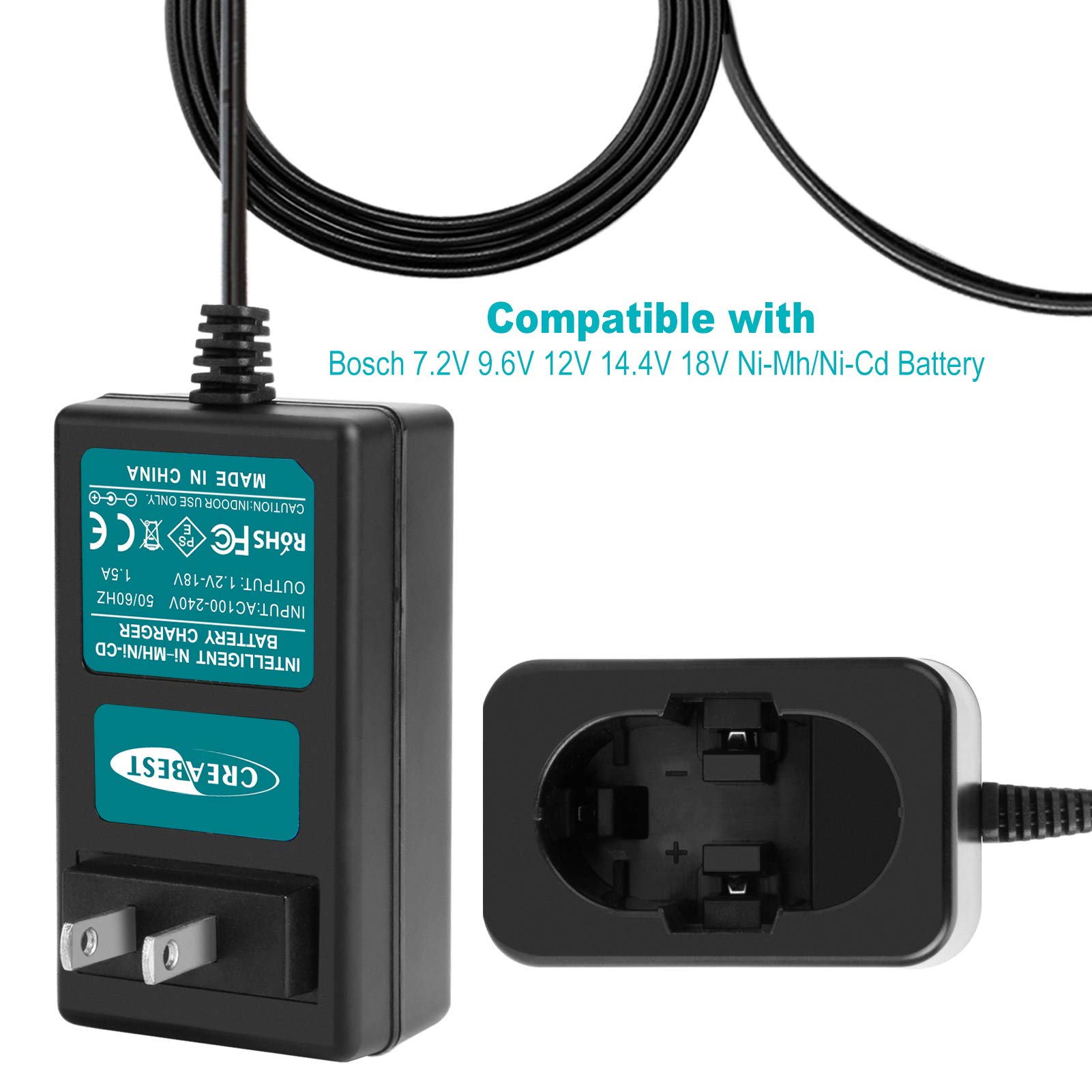 Batterie 12V 3600mAh Ni-MH Pour Outils Bosch - Remplacement BAT043