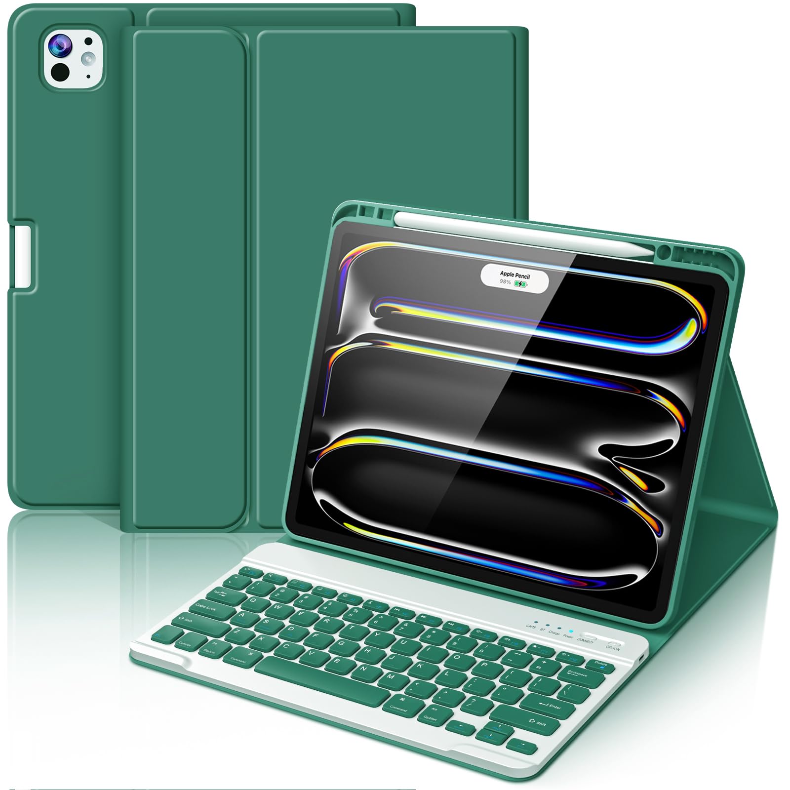 Amazon.com: FUWANG Keyboard Case for iPad Pro 13 inch (M5/M4) 2025