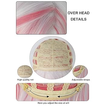 Amazon.com: ANOGOL Hair Cap+Angel Dust Wig for Women Angel