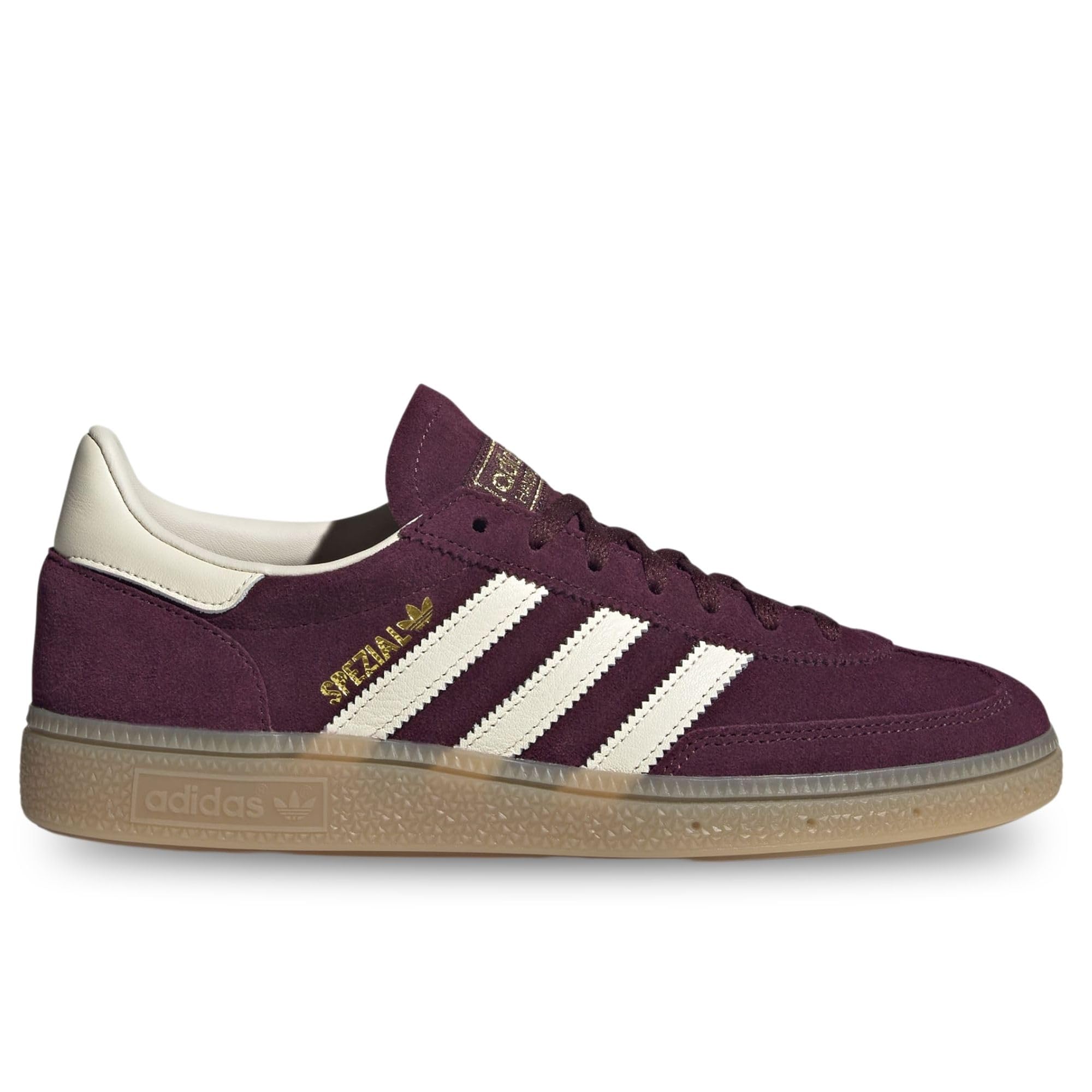 adidas Handball Spezial Woman (Blanco Crema Granate, Sistema Tallas Calzado EU, Adulto, Mujer, Números, Mediano, 37 1/​3)