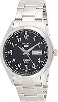 SNKP21J1 Men's Series 5 Black Dial Stainless Steel Watch