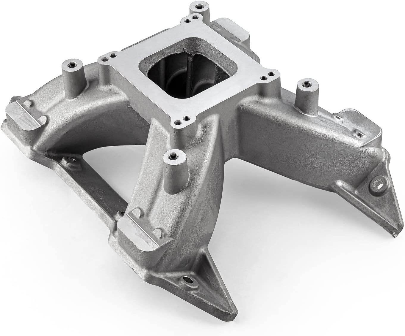 Speedmaster 1-147-061-01 Compatible with Mopar and Compatible with Chrysler BB 413 426 440 HiRise Aluminum Intake Manifold [Satin]
