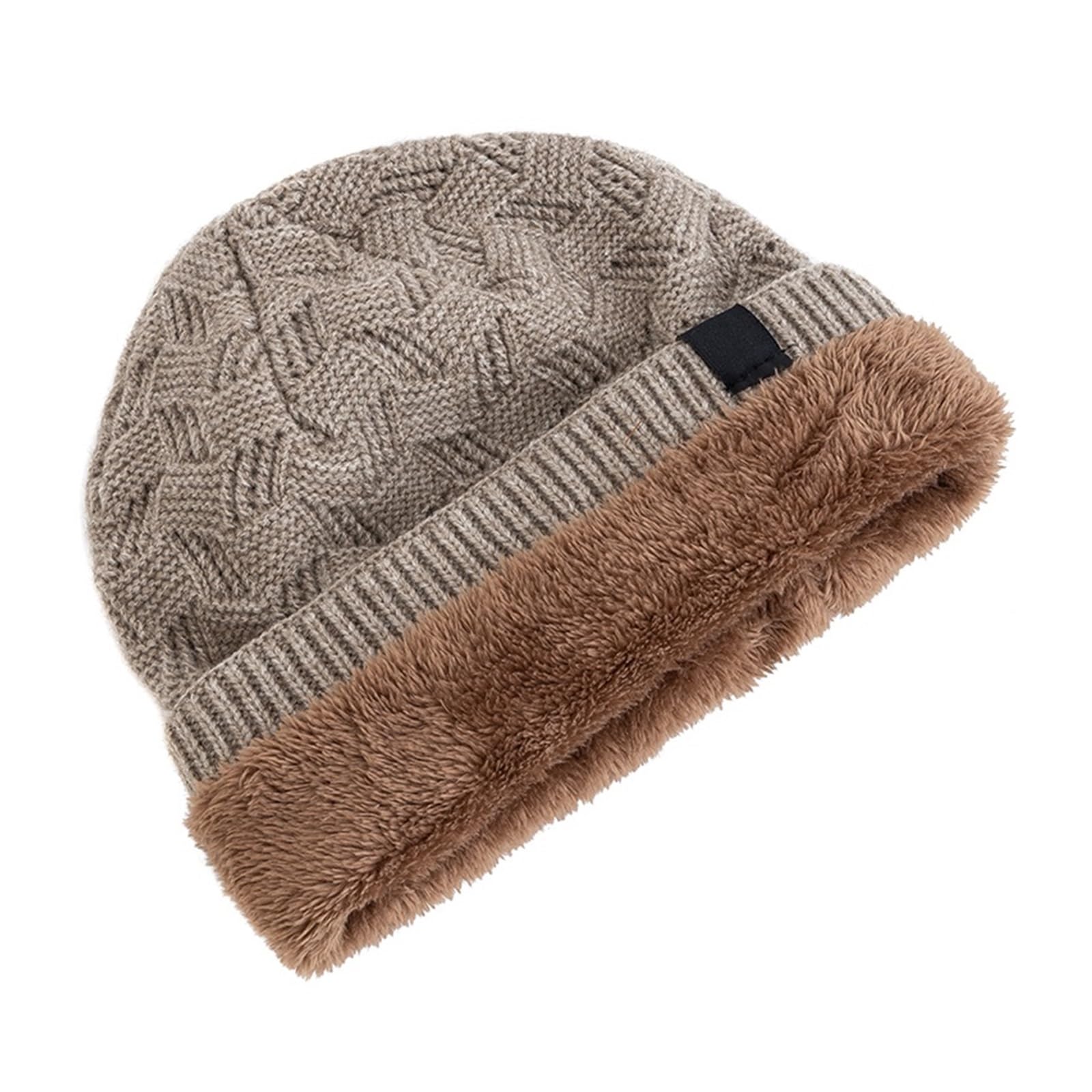 Generico Cappelli invernali unisex alla moda, morbidi e caldi, lavorati a maglia, for uomo donna