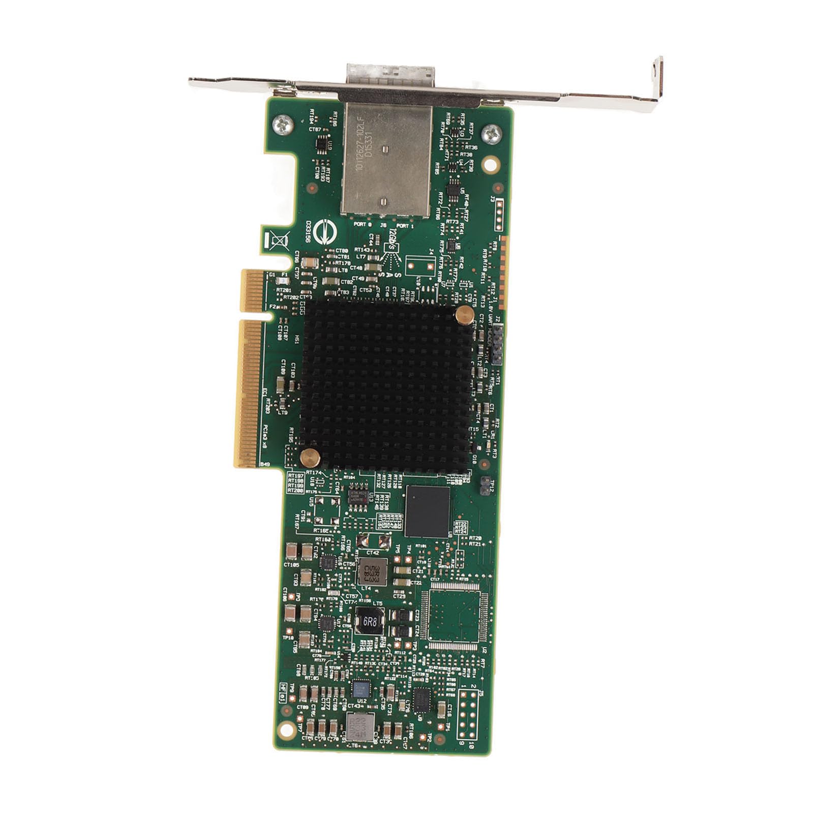 Vikye Carte contrôleur RAID 8 ports LSI 9300 8e RAID 12G externe PCIe SAS SATA HBA pour ordinateur, Vikye69u185cder