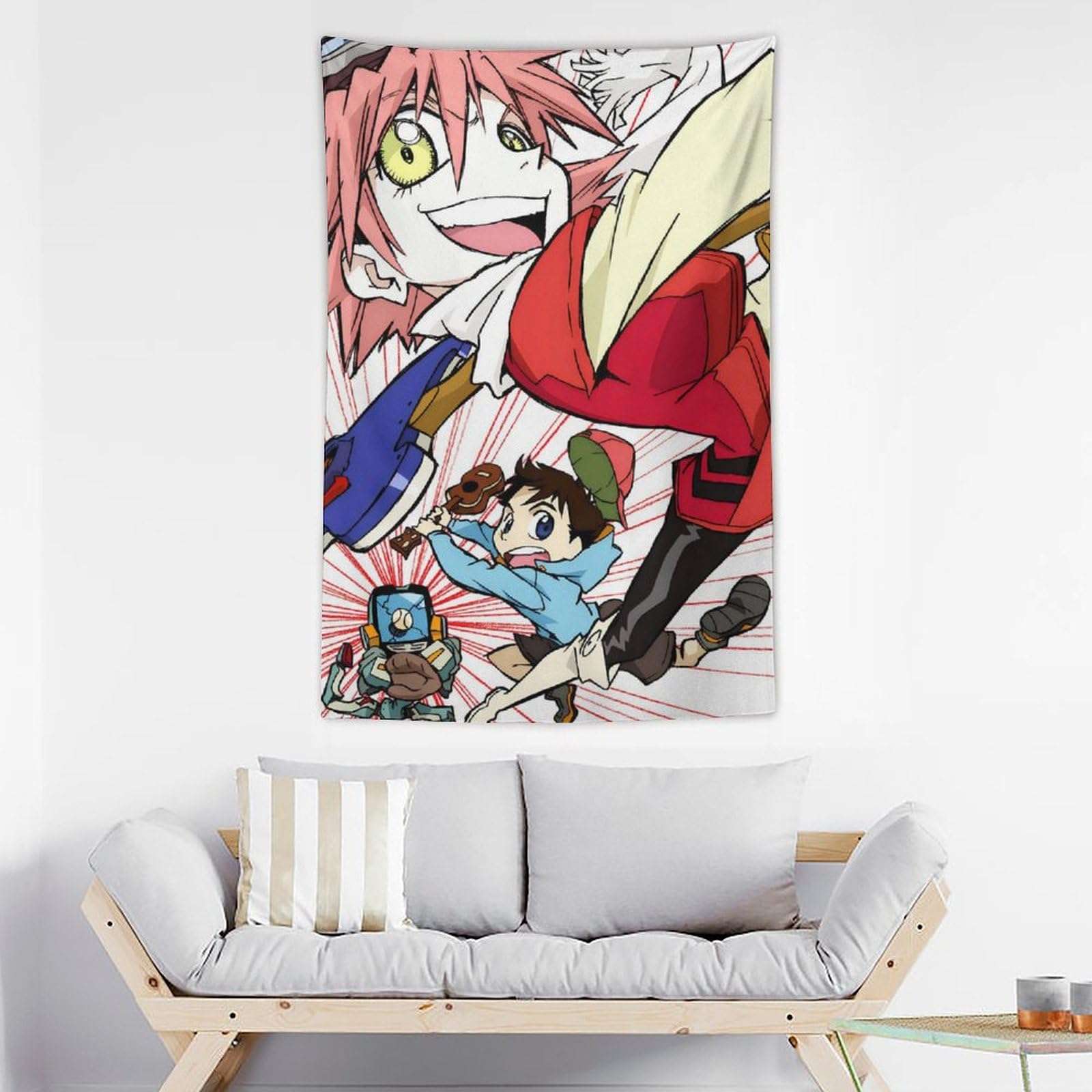 Amazon.co.jp: タペストリー FLCL ハルハラ ハル子 ナンダバナオ