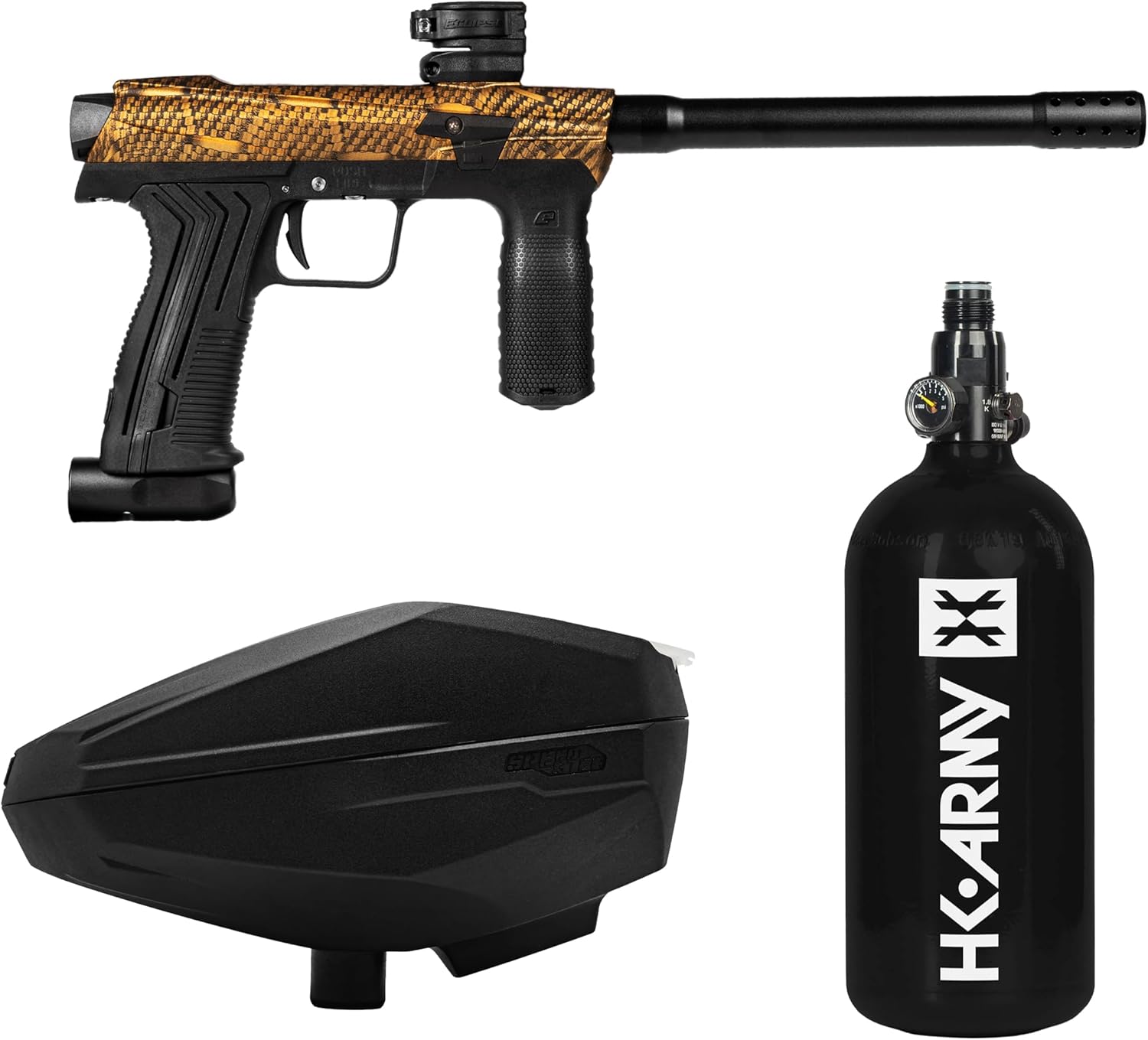 HK Army Planet Eclipse Emek Paintball Marker Package Speedster Loader