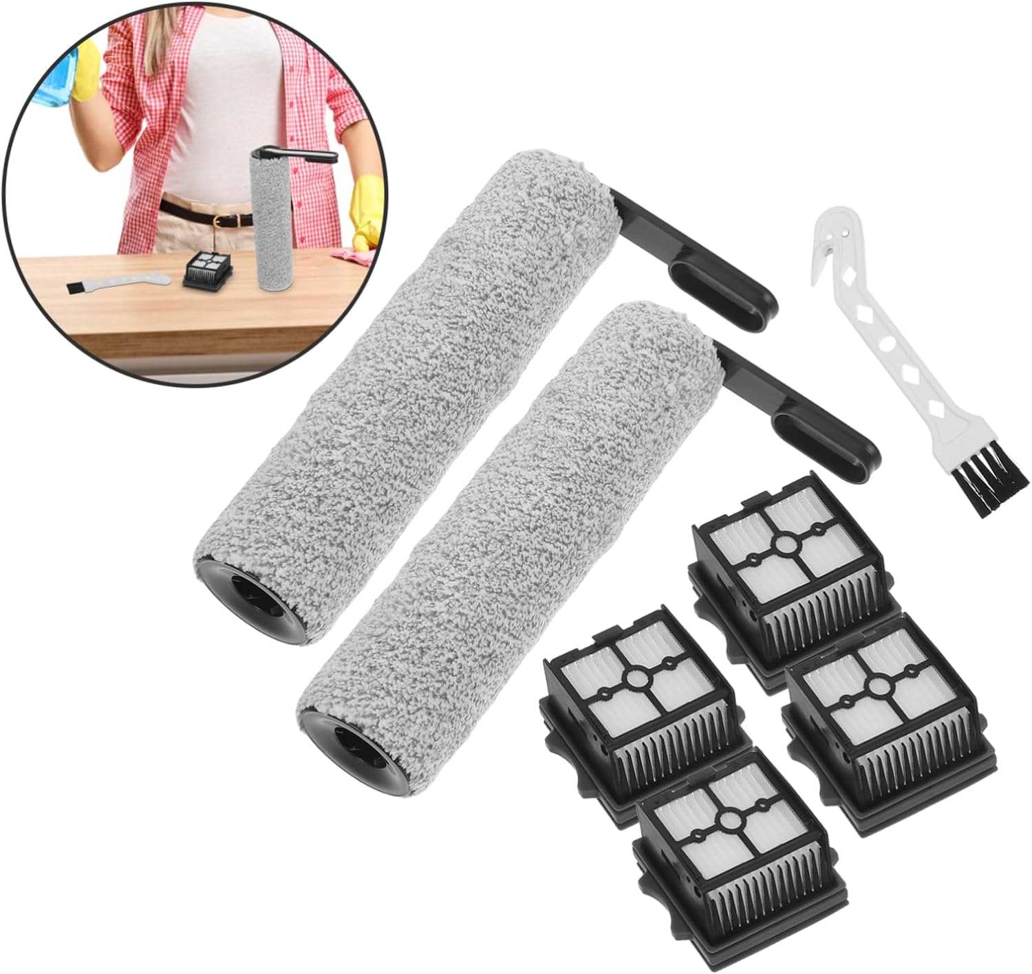 Floor Scrubber Brush Filter Roller Filter Replacement Shark Accessories