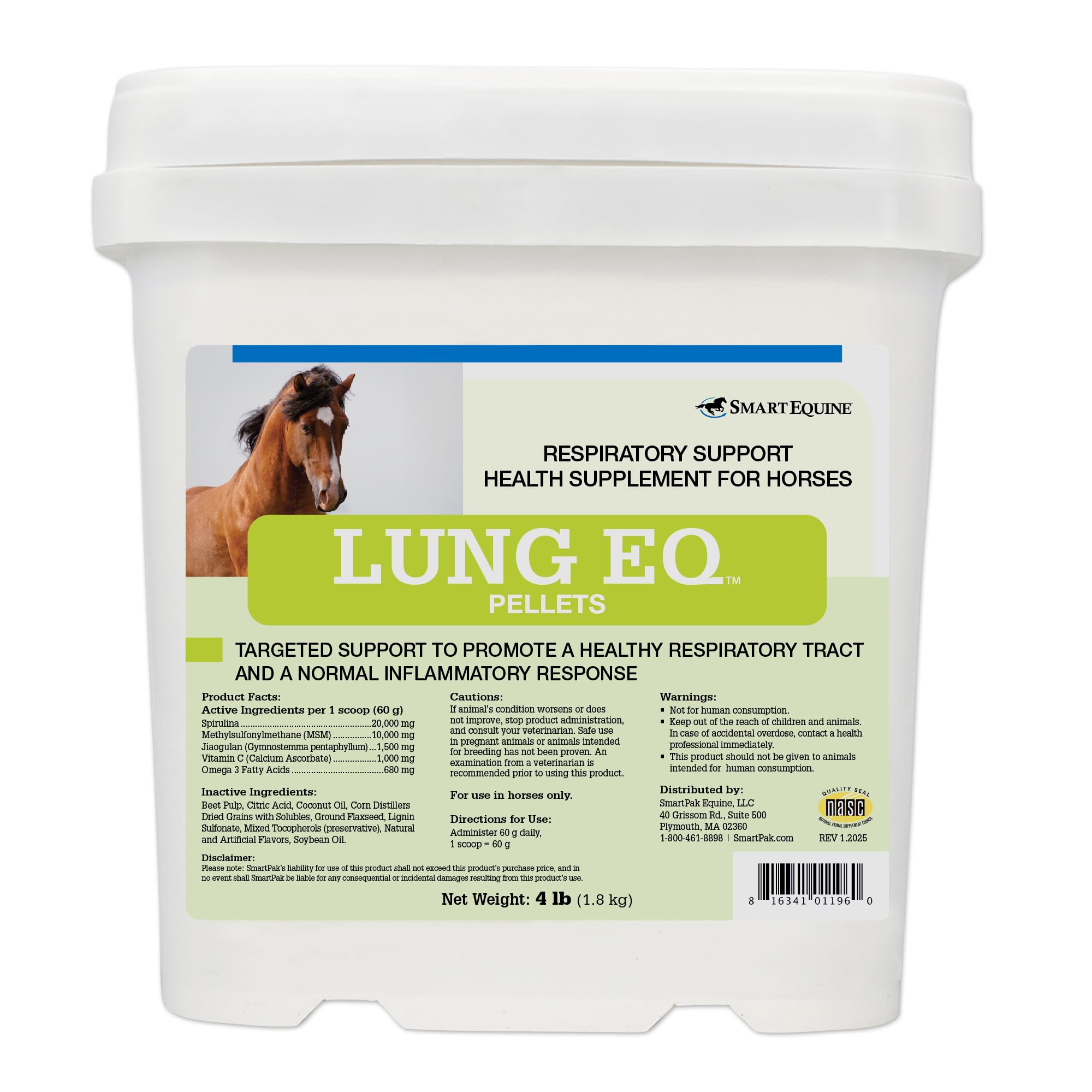 SmartEquine Lung EQ Pellets