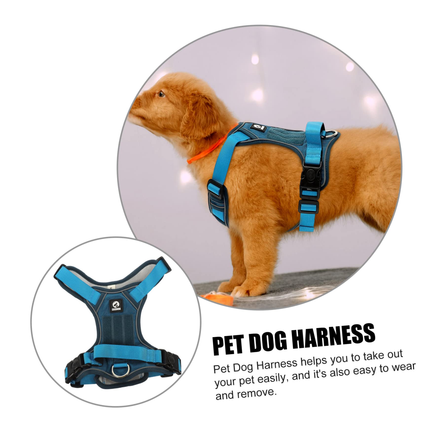 Amazon | Angoily 大型犬用ハーネス ハーネスリード ドッグ