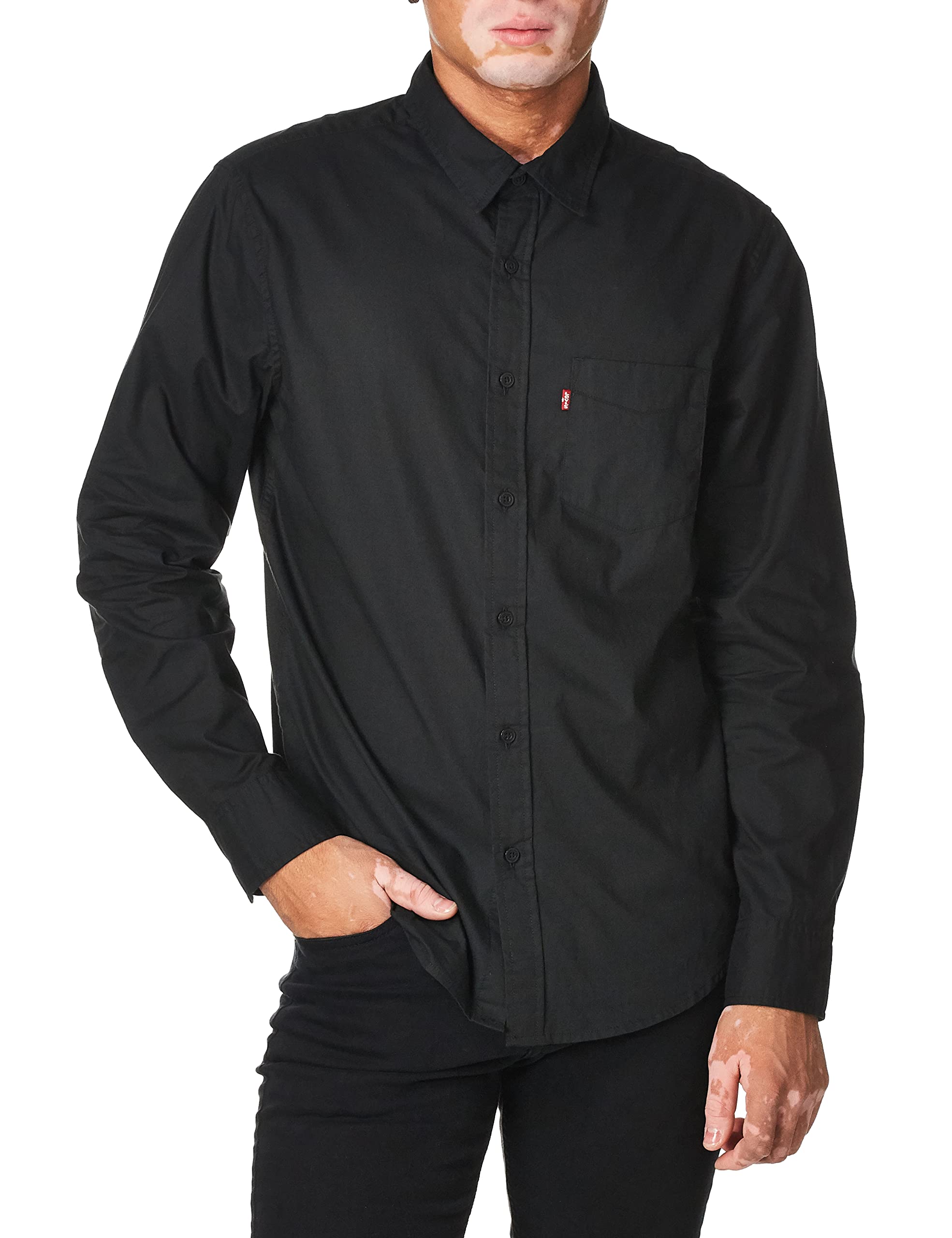 Levi's Men's Classic 1 Pocket Long Sleeve Button Up Shirt
