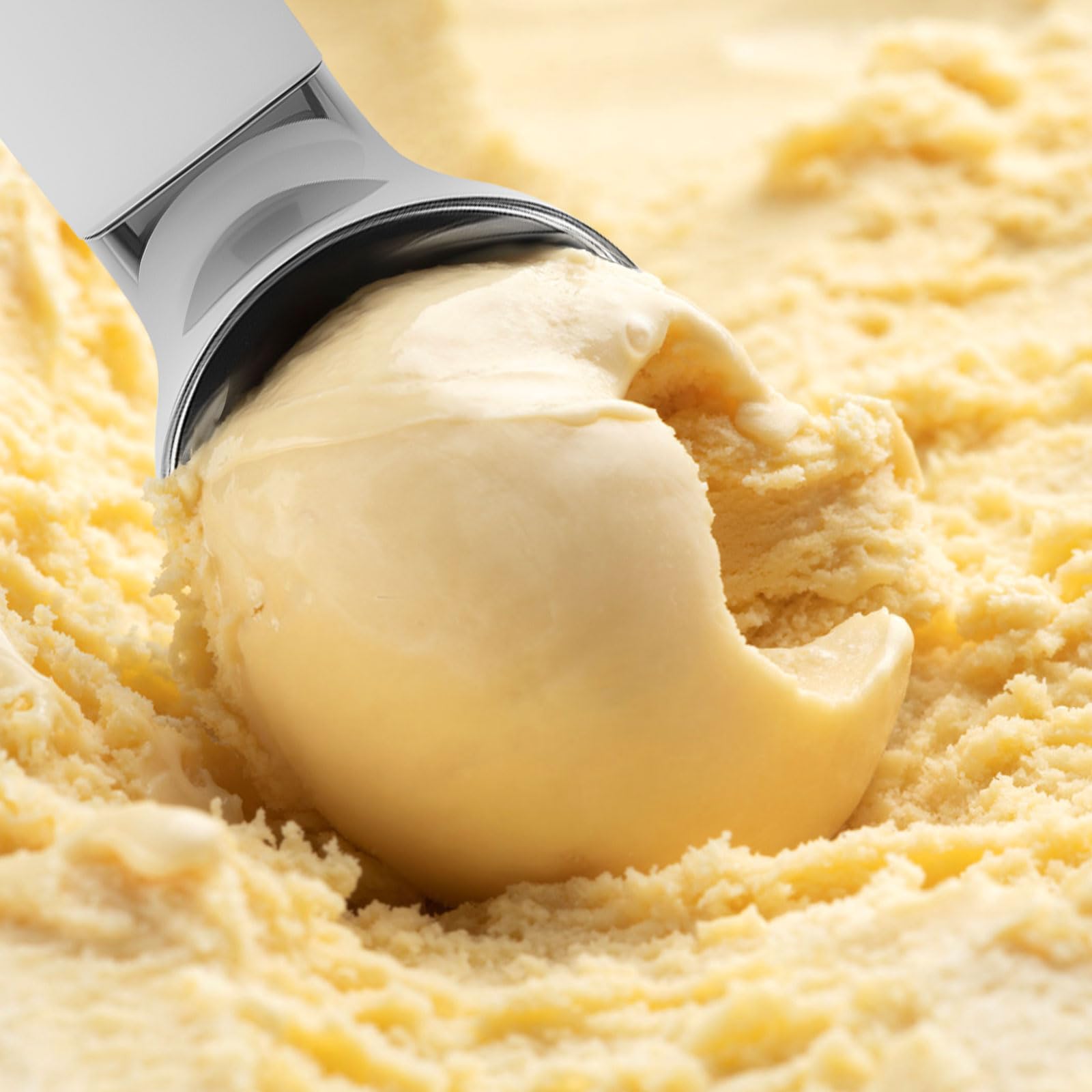 Cucchiaio per gelato riscaldato creativo professionale kit cucchiaio per ghiaccio sicuro cucchiaio autoriscaldante comodo set paletta per gelato ricaricabile per ghiaccio duro