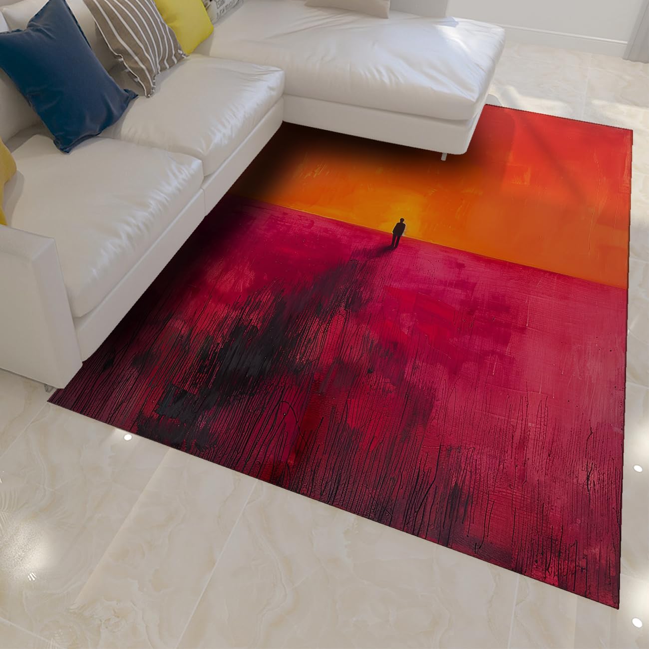 Tapis de bureau et chambre artistique pour créer un cocon inspirant