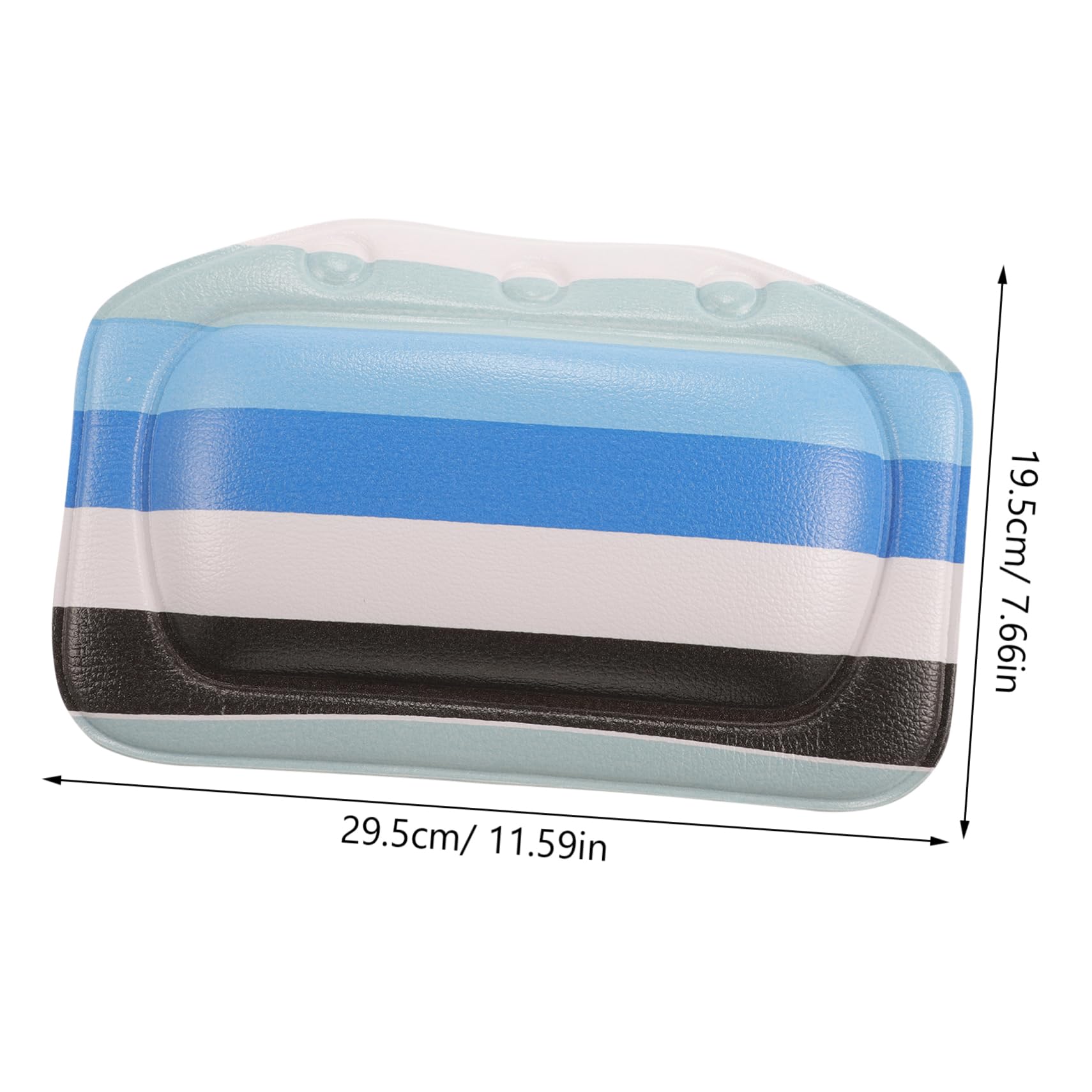 Healeved Bathtub Pillow Bath Tub Pillows for Head Suction Cup Bath Spa Accessories