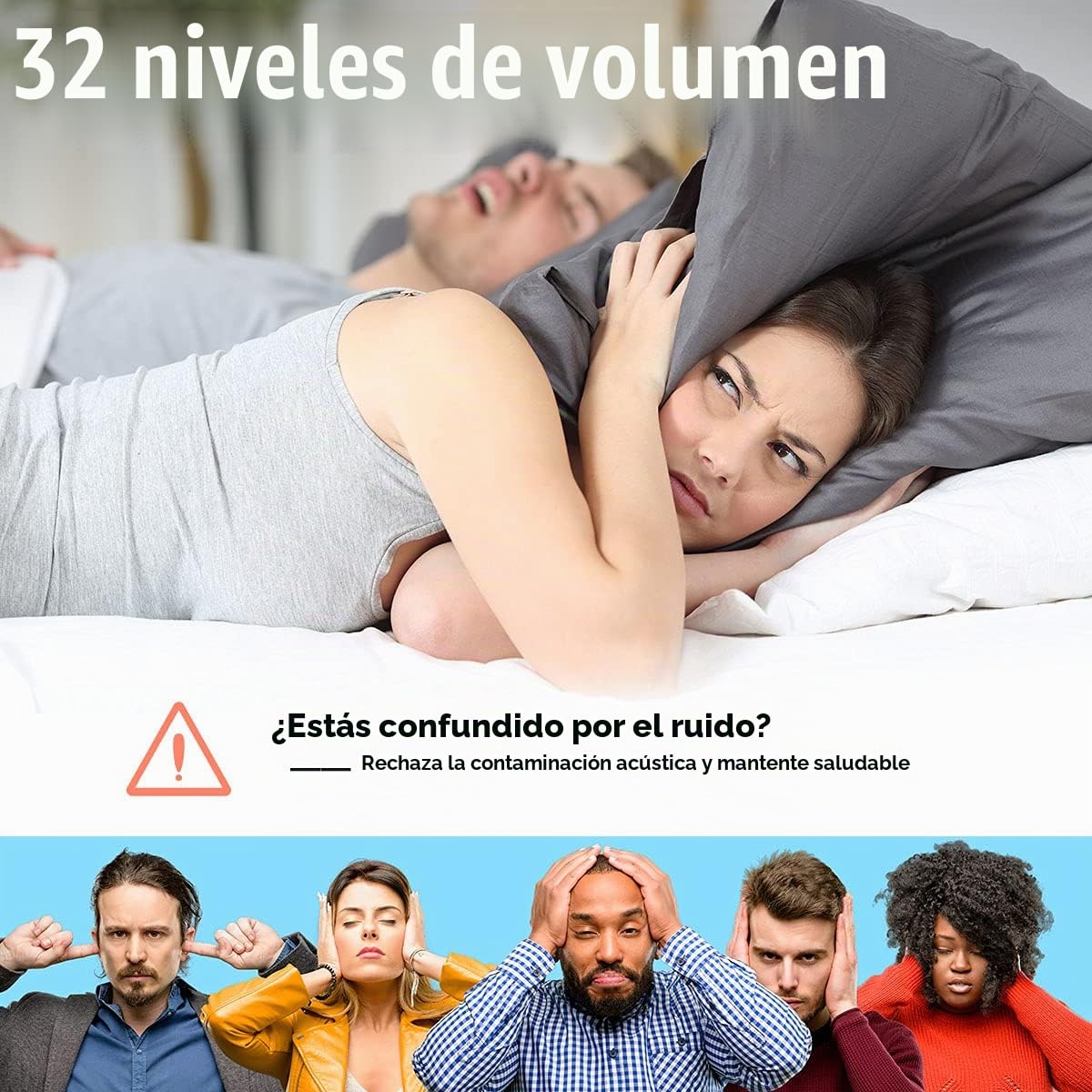 Easysleep Máquina de ruido blanco sonido