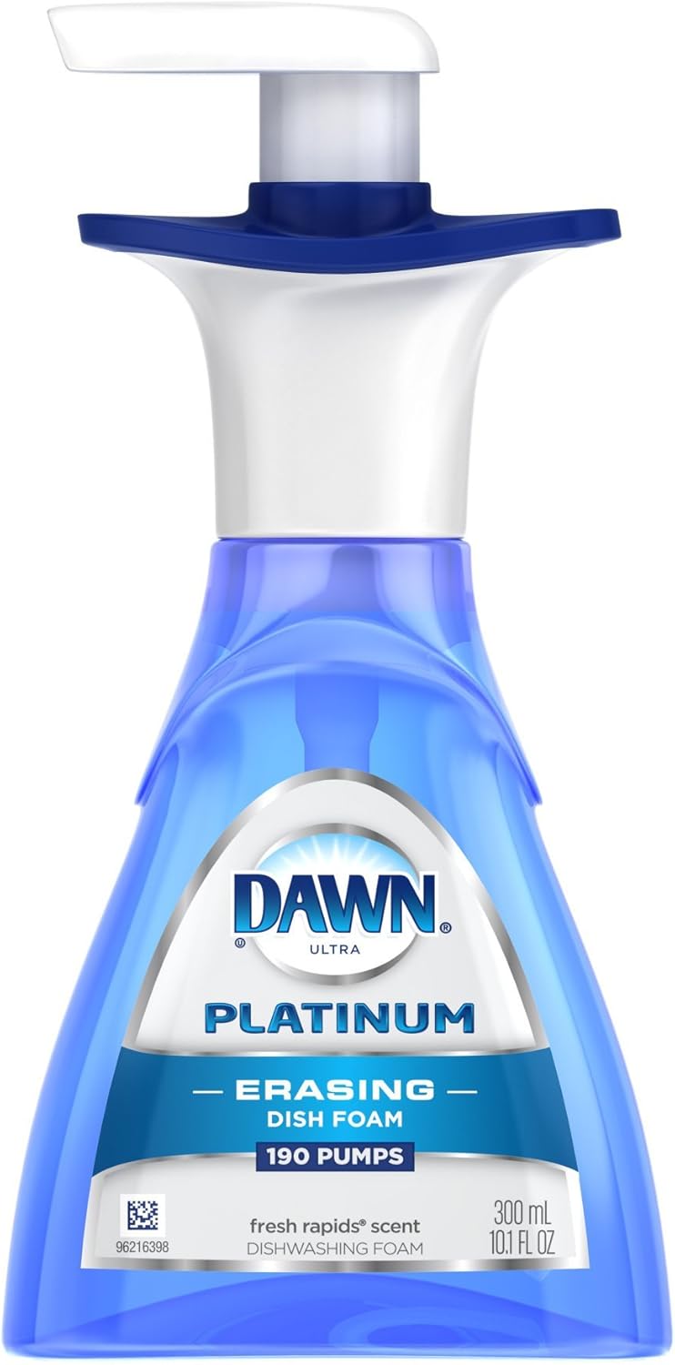 Dawn Direct Dishwashing Foam Hand Soap, Fresh Rapids, 10.1-Ounce Bottles (Pack of 12)