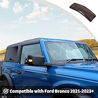 Vista 3 de JWWY Cubierta de luz de señal de giro para espejo retrovisor, intermitente, luz de señal para espejo retrovisor, ajuste para Ford Bronco 2021-2024