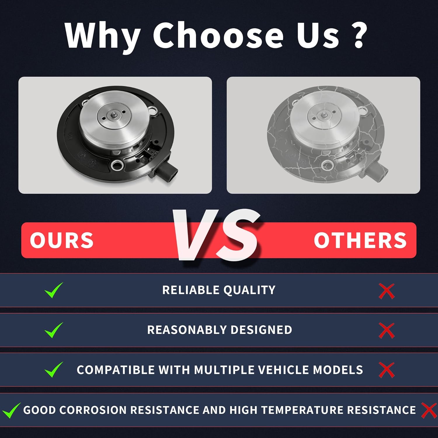 06L109259A Engine Cylinder Head Camshaft Adjuster Magnet Compatible with Audi A3 A4 A5 A6 TT Fit for VW Golf Passat Jetta CC Tiguan Eos Atlas GTI 06L109259D