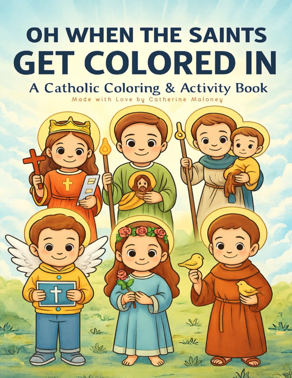 OH WHEN THE SAINTS GET COLORED IN