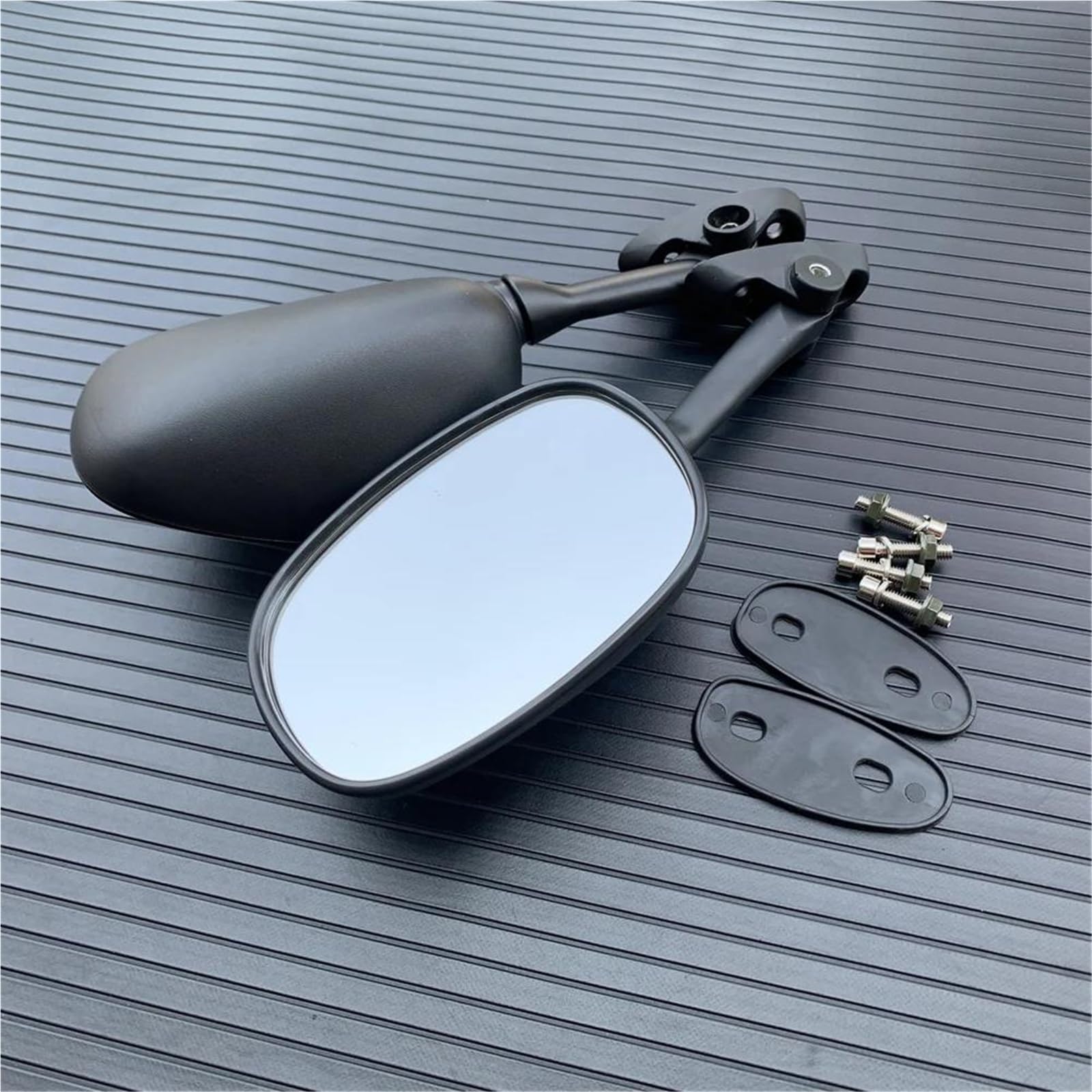 Espejos retrovisores para Suzuki Bandit GSF 1250S y GSXR 600 recambios negros 7