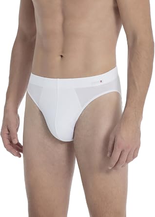 Calida Evolution Mens Mini Brief | Swiss Pima Cotton Blend | Low Rise Brief Underwear | Flat Waistband | OEKO-TEX Certified