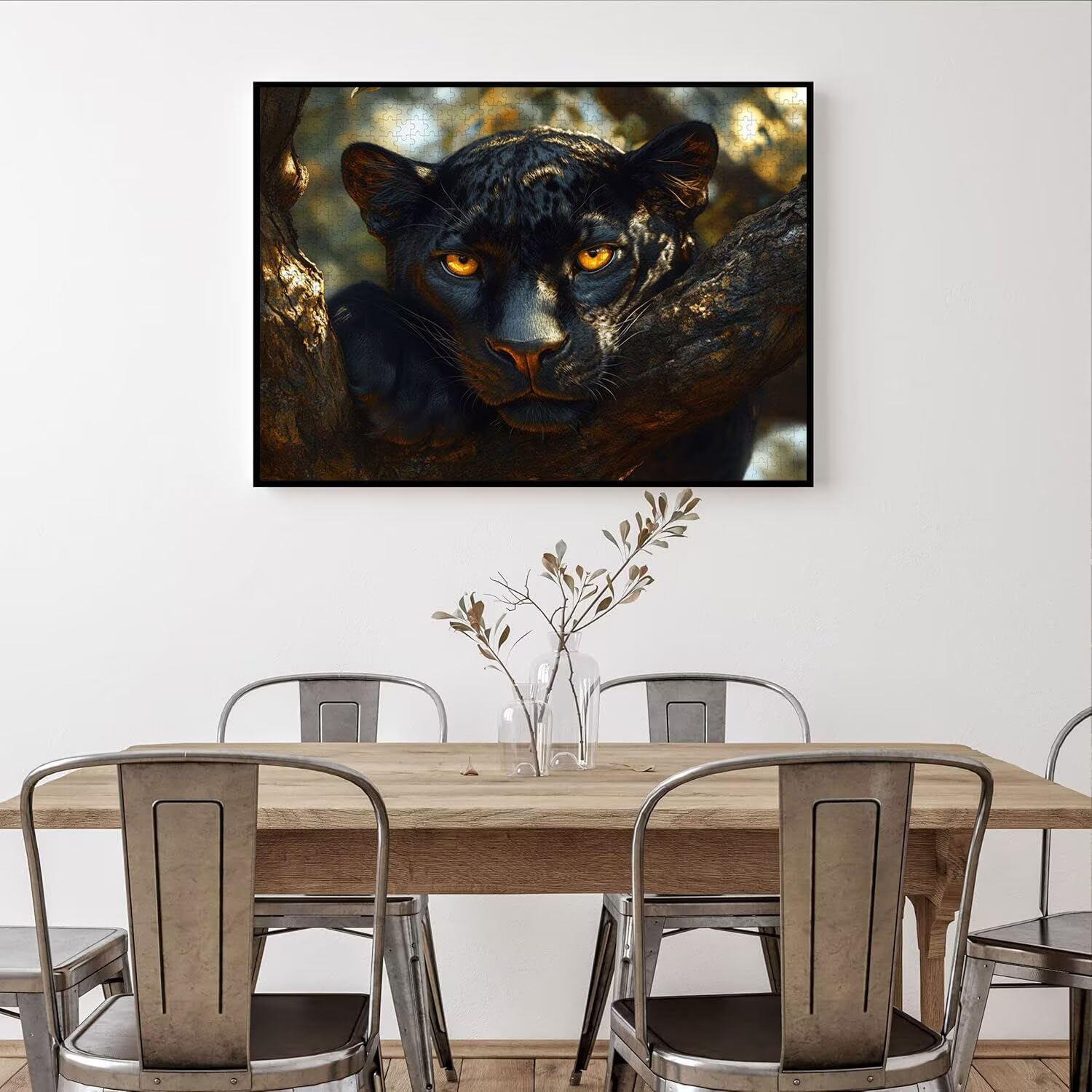 Puzzle 4000 Pezzi leopardo Puzzle Classici per Gioco Familiare, n-8 | Impossibile Puzzles, Intrattenimento Creativo, Rilassamento Intelligence, Regalo per Amore e Amico, Decorazioni Casa, Albero
