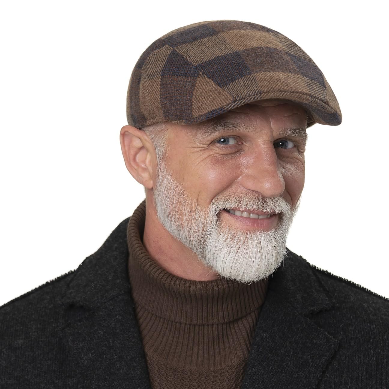 Stetson Ankeny Coppola Ivy a Quadri in Lana Prodotto in UE Uomo Autunno Inverno