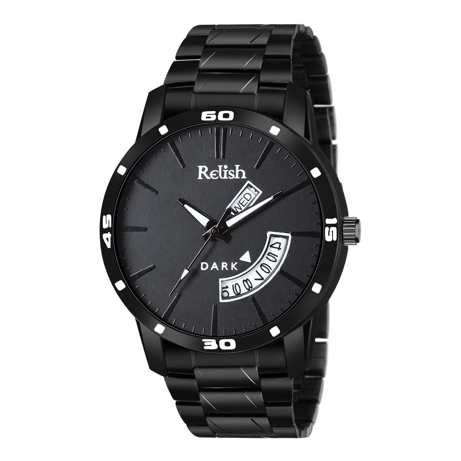 Relish Day and Date Black Analog Mens and Boys Watch (RE-BB1005DD) (B07PMHDS6B) Amazon Price History, Amazon Price Tracker